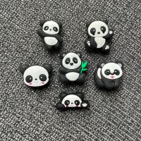 6x Shoe Charms Schuhstecker für Crocs wie Jibbitz * Panda Sachsen - Böhlen Vorschau