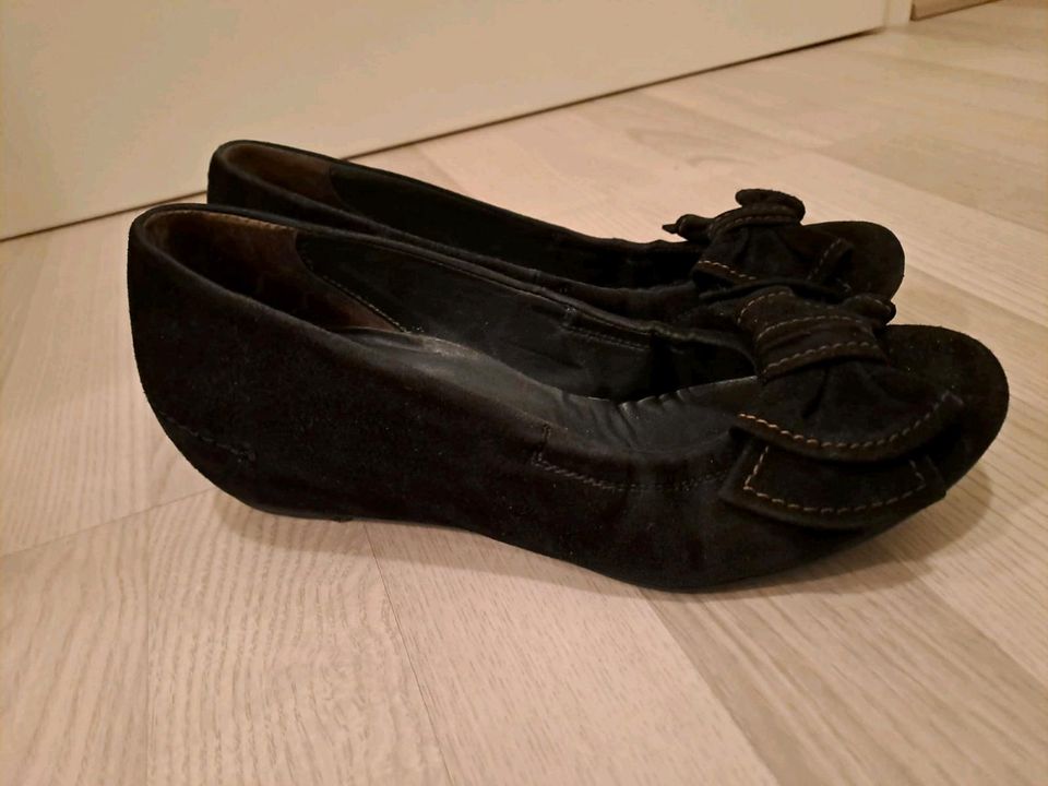 Damenschuhe Pumps Gr. 37 schwarz Paul Green Halbschuh in Bogen Niederbay