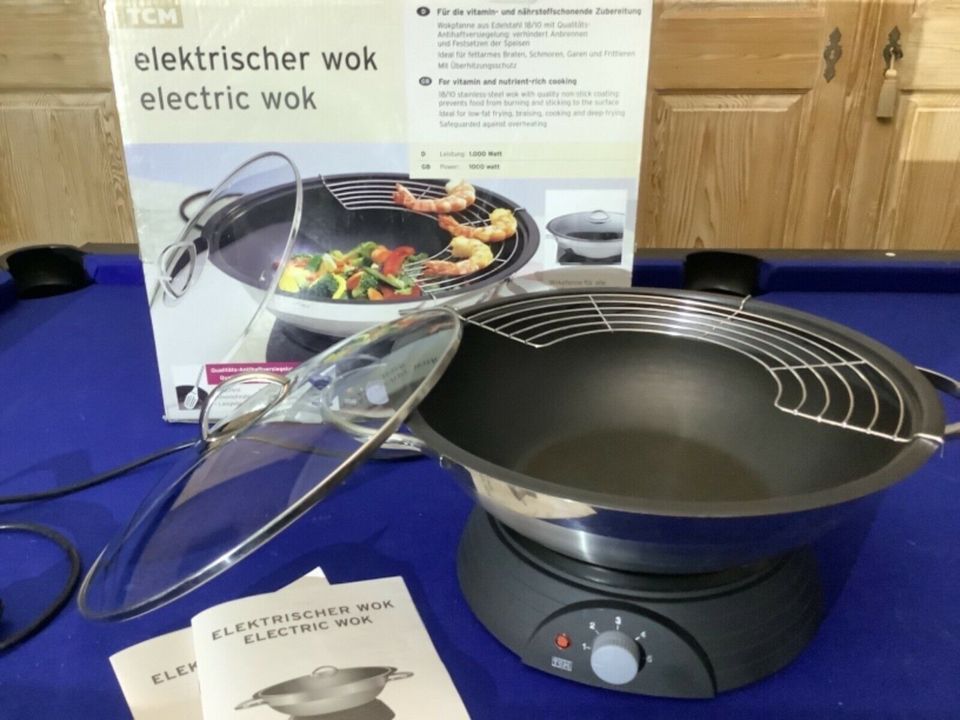 TCM Elektrischer Wok Wokpfanne mit Heizplatte in München -  Thalk.Obersendl.-Forsten-Fürstenr.-Solln | eBay Kleinanzeigen ist jetzt  Kleinanzeigen