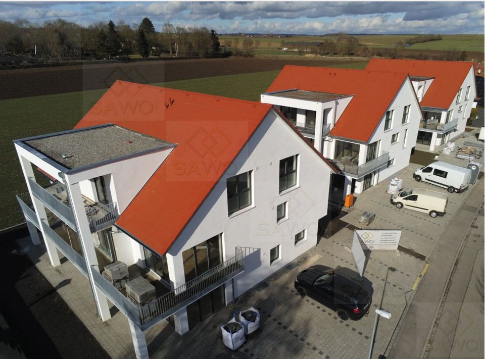 Dachgeschosswohnung im Neubau zu vermieten in Langenau