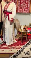 Kaftan rot beige Nordrhein-Westfalen - Bergheim Vorschau