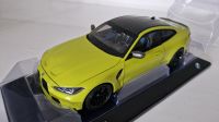 BMW M4 G82 Coupe 2020 Sao Paolo yellow 1:18 Minichamps Dealer Baden-Württemberg - Eningen Vorschau