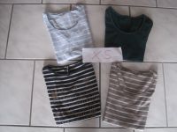 Shirts Paket 4 x XS alle für 10,-€ H&M gestreift C&A blau Nordrhein-Westfalen - Inden Vorschau