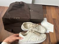 Gucci Schuhe Sportschuhe sneakers Creme weiß 100% Original Nordrhein-Westfalen - Frechen Vorschau