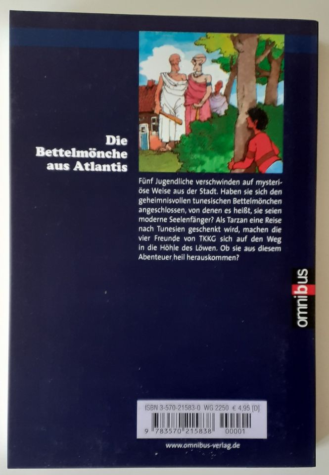 TKKG-Taschenbuch - Die Bettelmönche aus Atlantis in Düsseldorf