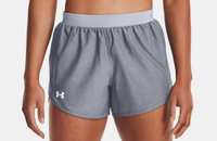 Damen Under Armour Fly-By 2.0 atmungsaktive Shorts Mitte - Tiergarten Vorschau