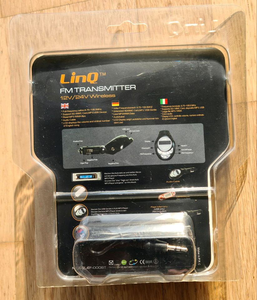 LinQ FM Transmitter (originalverpackt) in Frontenhausen