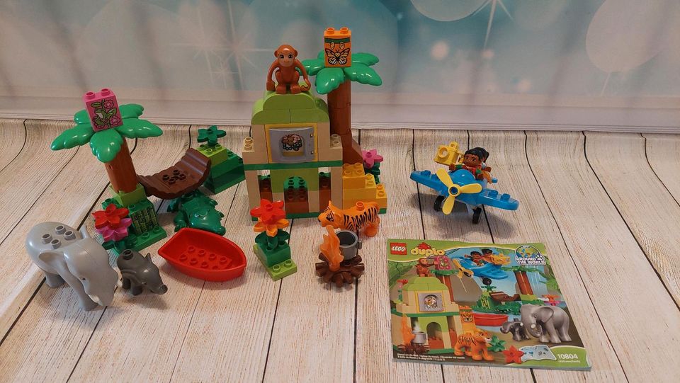 LEGO DUPLO 10804 - Dschungel Tiere Safari Flugzeug in Renchen