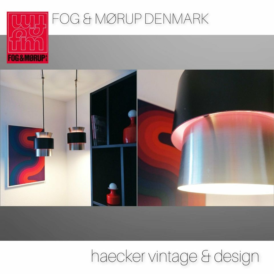 Lampe  FOG & MORUP 70er zu  poulsen  danish design retro 70er in Frankfurt am Main