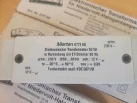 elektronische Transformatoren Merten 230V / 12V Innenstadt - Poll Vorschau