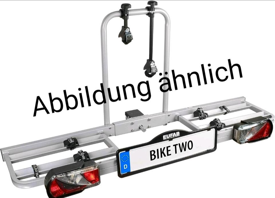 Fahrradträger Anhängekupplung 2 Fahrräder nicht geeignet E-Bike in Kirschfurt