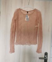 Benetton Strickshirt nude Boho Mohair Pullover Gr XS 32 34  NEU Bayern - Zapfendorf Vorschau