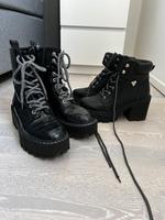 2 paar Damen Stiefeletten chunky boots 37 Zara truffle Stuttgart - Möhringen Vorschau