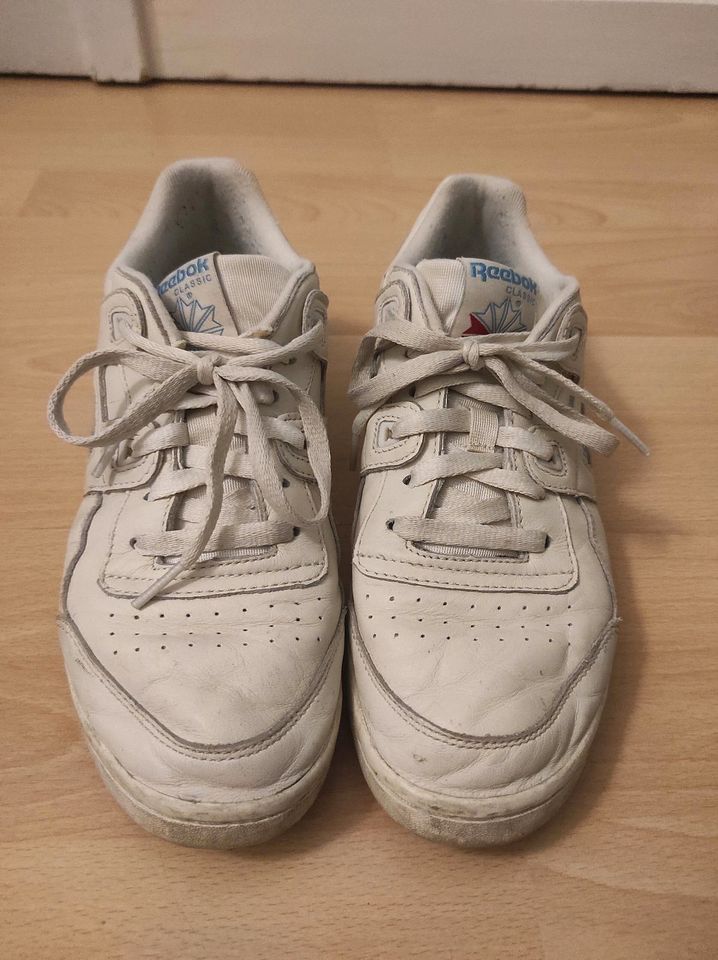 Reebok workout plus Classic Creme weiß 38.5 in Leipzig