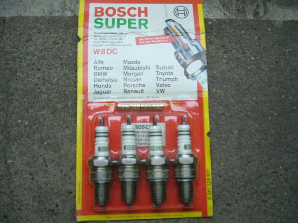 4x BOSCH W8DC GRÜN NOS Zündkerzen W 8 DC 0241229921 in Niedersachsen -  Celle | Ersatz- & Reparaturteile | eBay Kleinanzeigen ist jetzt  Kleinanzeigen