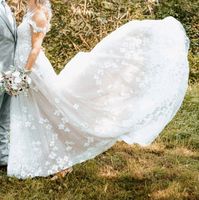 Brautkleid Hochzeitskleid ivory/ nude Niedersachsen - Oldenburg Vorschau