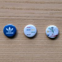 Adidas Pins Originals adicolor Anstecker Buttons Vintage Retro Niedersachsen - Braunschweig Vorschau