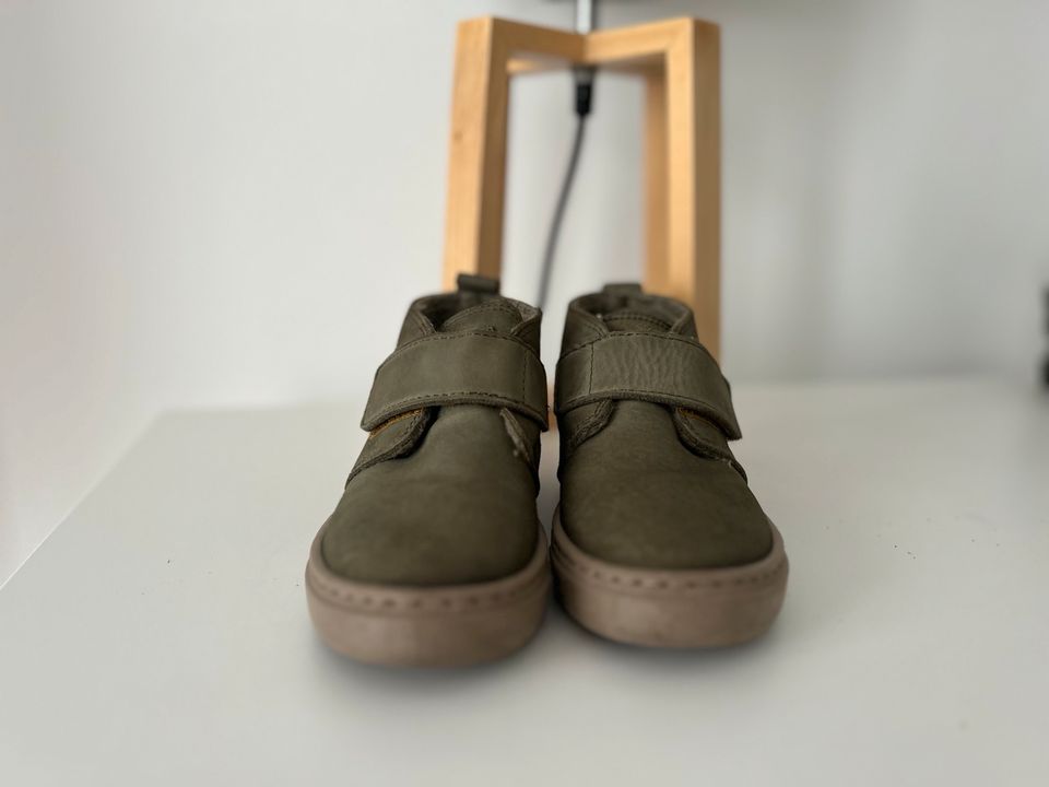 BLAS Natural World Eco Kinderschuh grün Sneaker Halbschuh Leder in Bernau