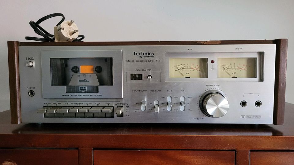 Technics Stereo Casette Deck 616 in Darmstadt