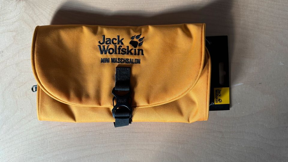 Jack Wolfskin Kulturbeutel Waschbeutel Gelb NEU in Zorneding