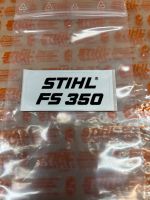 Stihl FS350 Typenschild Aufkleber original neu Bayern - Moosinning Vorschau