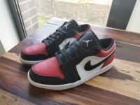 Nike Jordan 1 Low Bred Toe EU 44.5 Rot Nordrhein-Westfalen - Gelsenkirchen Vorschau