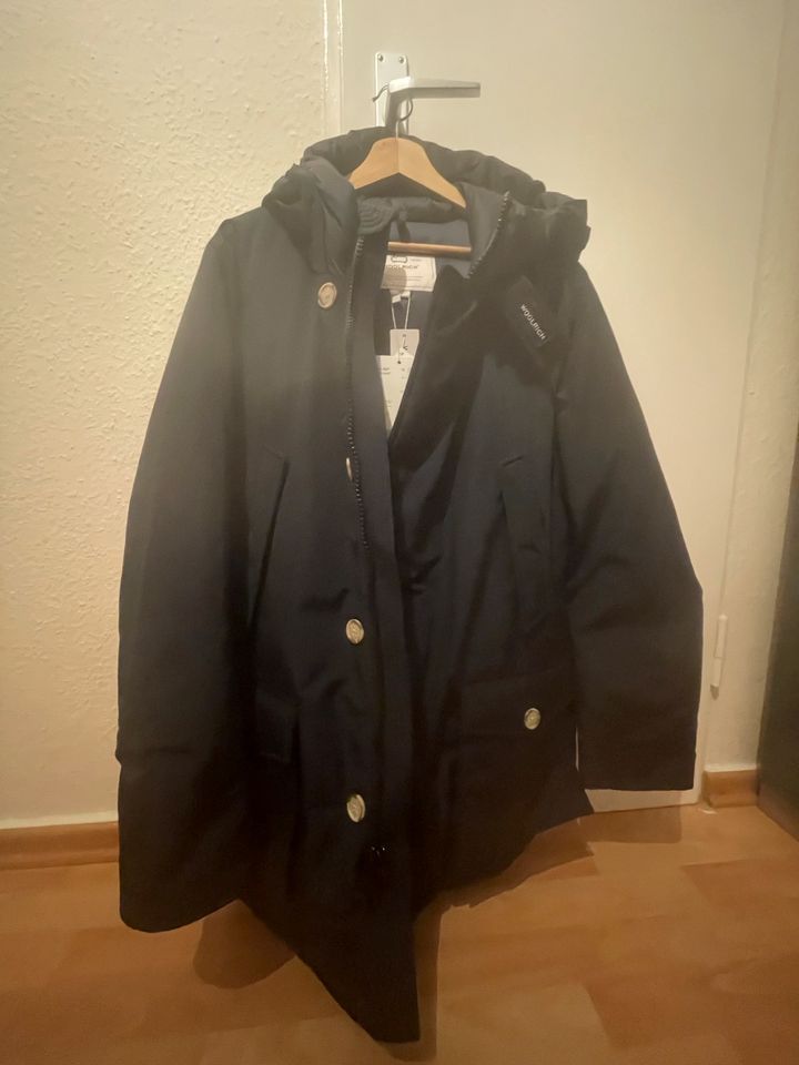 Woolrich Arctic Parka/Winterjacke/Melton Blue in Frankfurt am Main