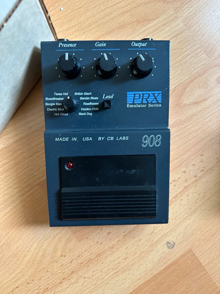 Rare & mint CB Labs PRX 908 CB Labs USA, Overdrive Preamp in Fredersdorf-Vogelsdorf