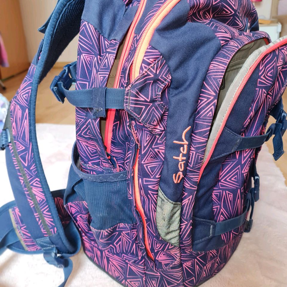 Satch Schulrucksack+Sporttasche in Kalefeld