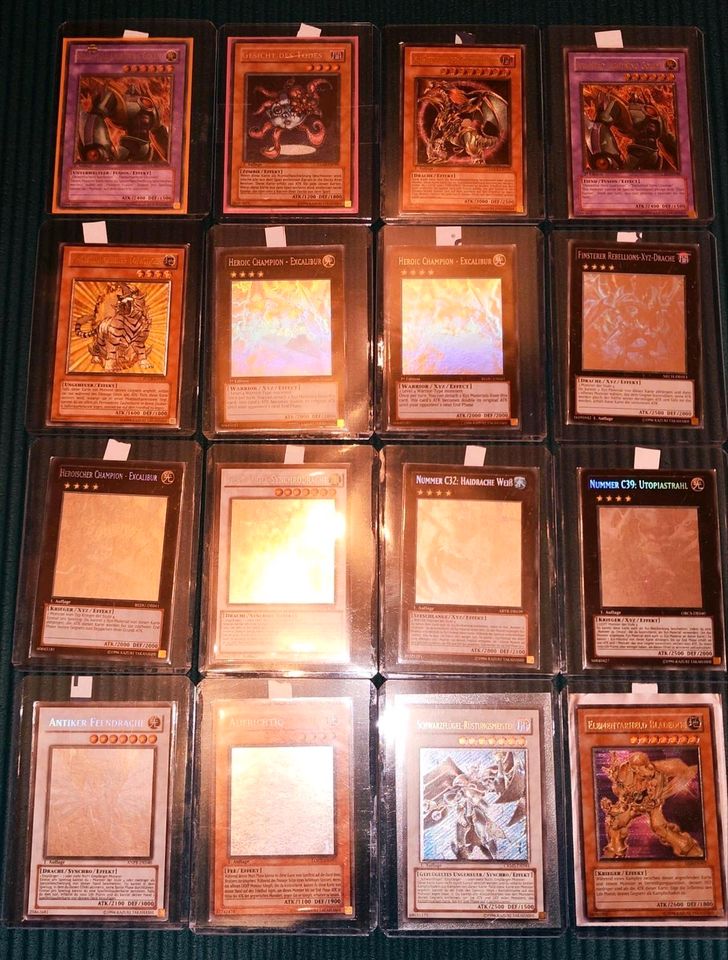 Yugioh Ultimate und Ghost Rare Sammlung in Untersiemau