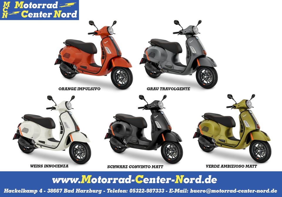 Vespa GTS 125 300 Super Sport 2024 in Bad Harzburg