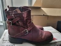Mjus Lederboots dunkelrot Altona - Hamburg Sternschanze Vorschau