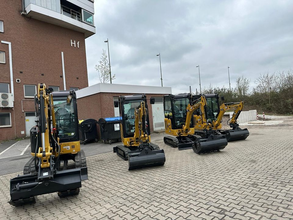 Minibagger Vermietung Bagger leihen mieten 1,9t Langzeit Miete Verleih in Herne