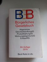 BGB, 84. Auflage Nordrhein-Westfalen - Dinslaken Vorschau