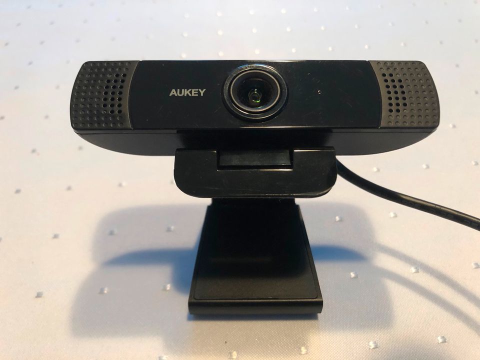 Aukey Webcam 1080p mit Mikrofon, Videokonferenzen in Lübeck