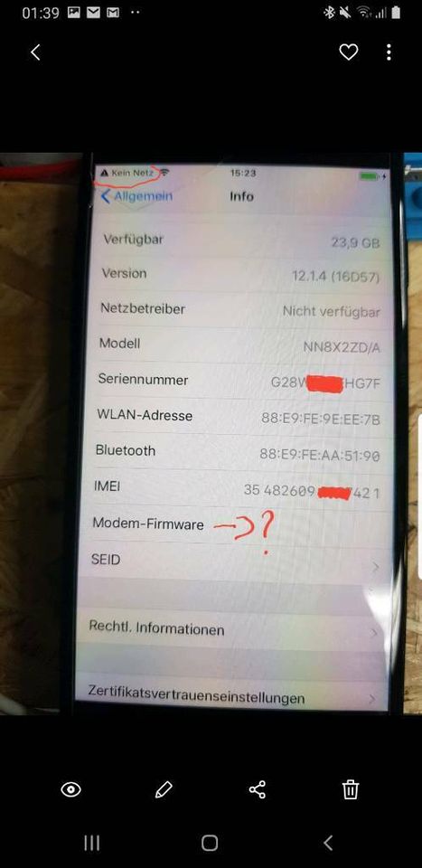 iPhone 7 Kein Netz aktivieren nicht möglich update erforderlich in Köln