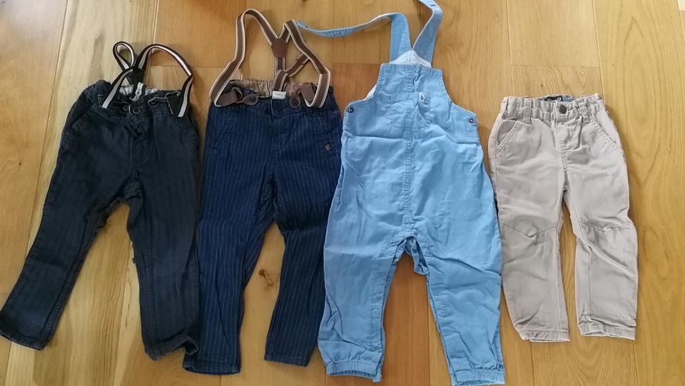 Hosen mit Hosenträger Latzhose Kleinkind Gr. 86 in Ottendorf-Okrilla