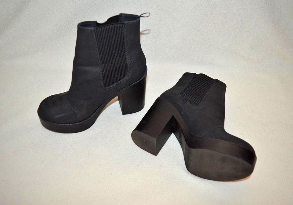 H&M Stiefeletten Chelsea Boots schwarz, Gr.37 NEUWERTIG in Oppershausen