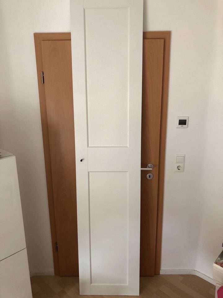 IKEA Pax Grimo Tür 1 Stück Kleiderschrank weiß 50cm x 229 cm in Neckargerach