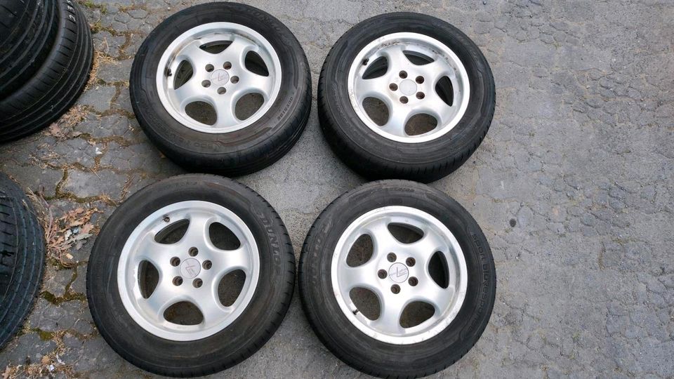 4×205/60R15 Sommerreifen mit Alufelgen in Altenkirchen