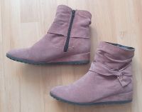 Tamaris Stiefeletten alt rose 38 Schleife 3cm Absatz Niedersachsen - Sibbesse  Vorschau