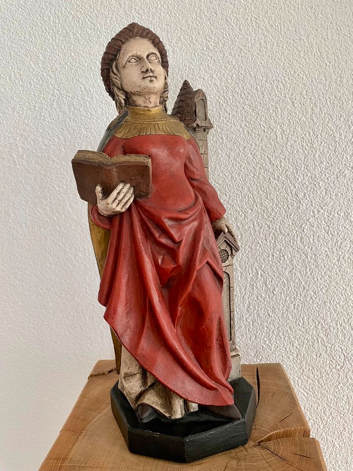 Heiligen Figur von J.L.Delaroche/Frankreich signiert in Salem