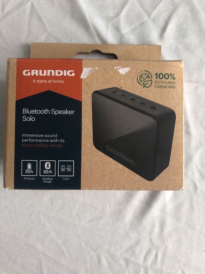 Grundig Bluetooth speaker in Beckum