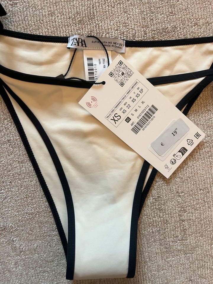 Neu: Bikini Zara aktuelle Kollektion XS/S in Frankfurt am Main