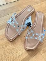 Zara Sandalen mit Strass gr 38 neu Bayern - Augsburg Vorschau