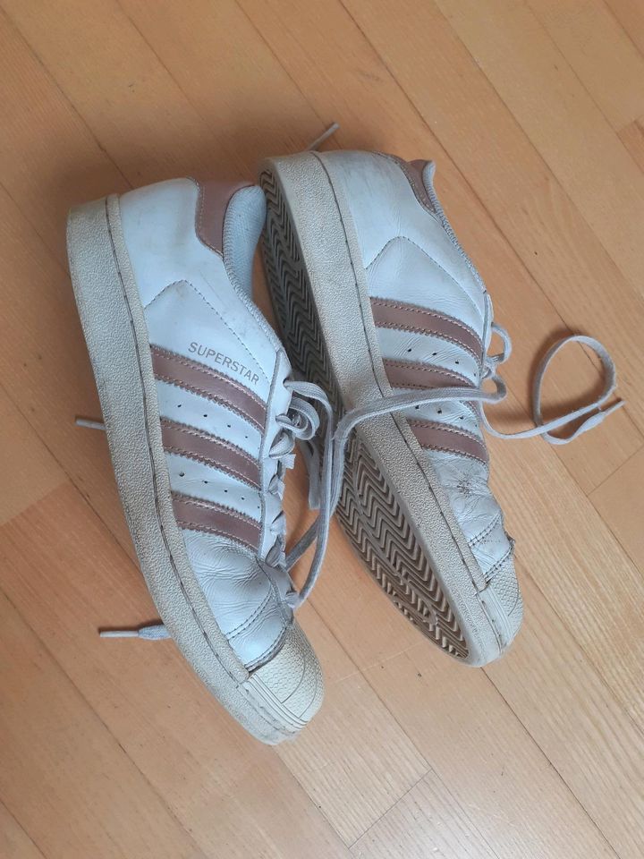 Adidas superstar sales weiß 41