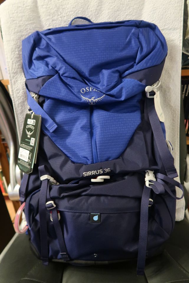 NEU! OSPREY*Sirrus 36L*Wander-/Reise-/Trekking-Rucksack blau in Erfurt