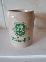 Alter Bierkrug Bitburger Pils von 1967 – 0,4 Liter Nordrhein-Westfalen - Goch Vorschau