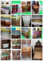 KONVOLUT NACHTTISCH NACHTSCHRANK ANTIK MARMOR 1900 WEIß MIT OMA 2 Mecklenburg-Strelitz - Landkreis - Neustrelitz Vorschau