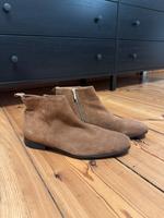 Neue braune Wildlederstiefeletten von Zara. Berlin - Mitte Vorschau
